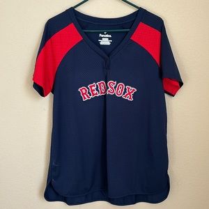 Women's Boston Red Sox Fanatics Branded Navy Ultimate Style Raglan V-Neck Jersey
